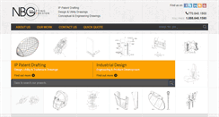 Desktop Screenshot of nbgdrafting.com