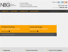Tablet Screenshot of nbgdrafting.com